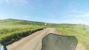 Выходная поездка на мотоцикле на утёс Степана Разина