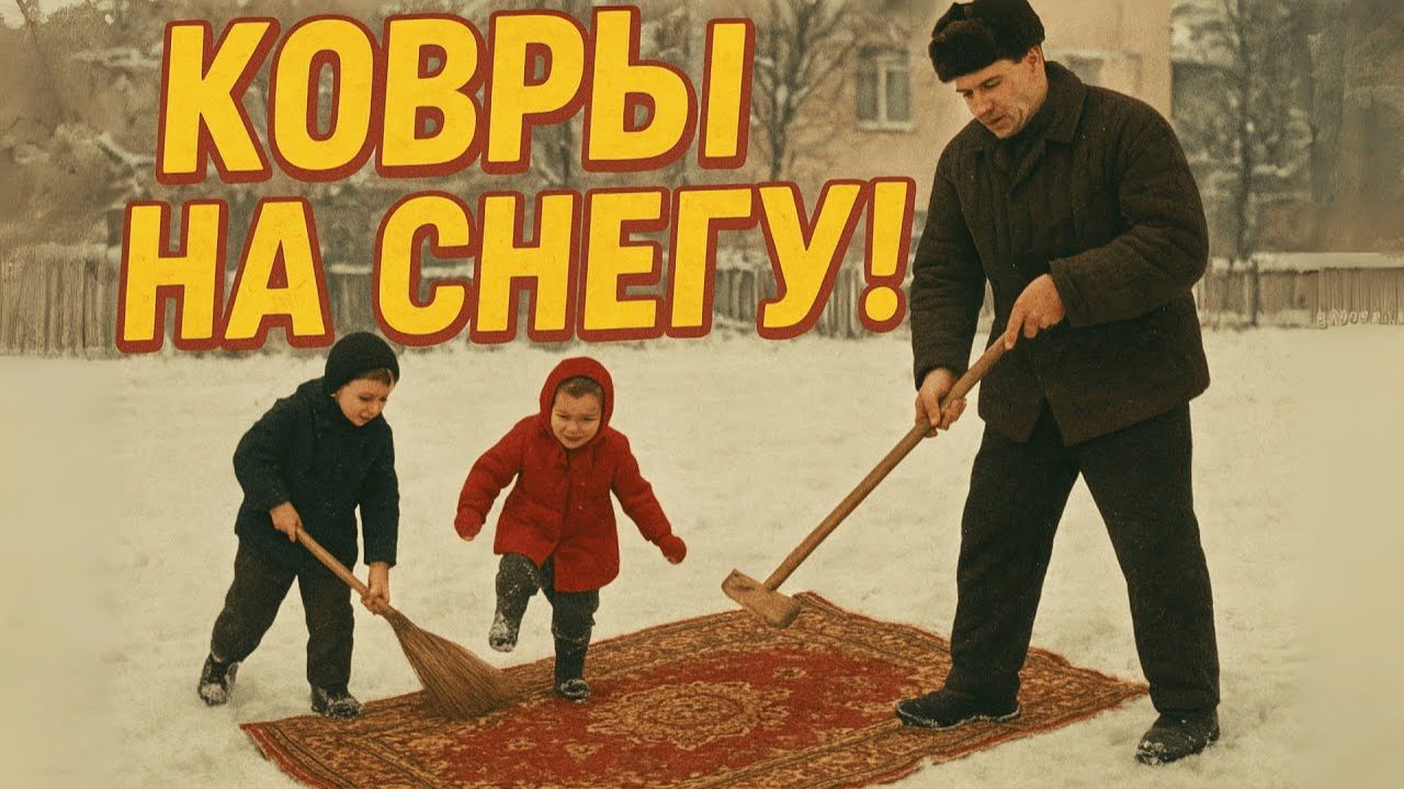 Чистка ковров в советском союзе Самый естественный и эффективный способ