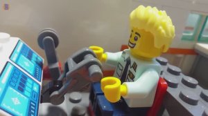 LEGO‑история затопление самолёта. Видео детям