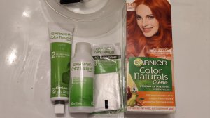 Окрашивание. Русый + рыжий =? Тест краска Garnier 7.4 Пленительный медный
