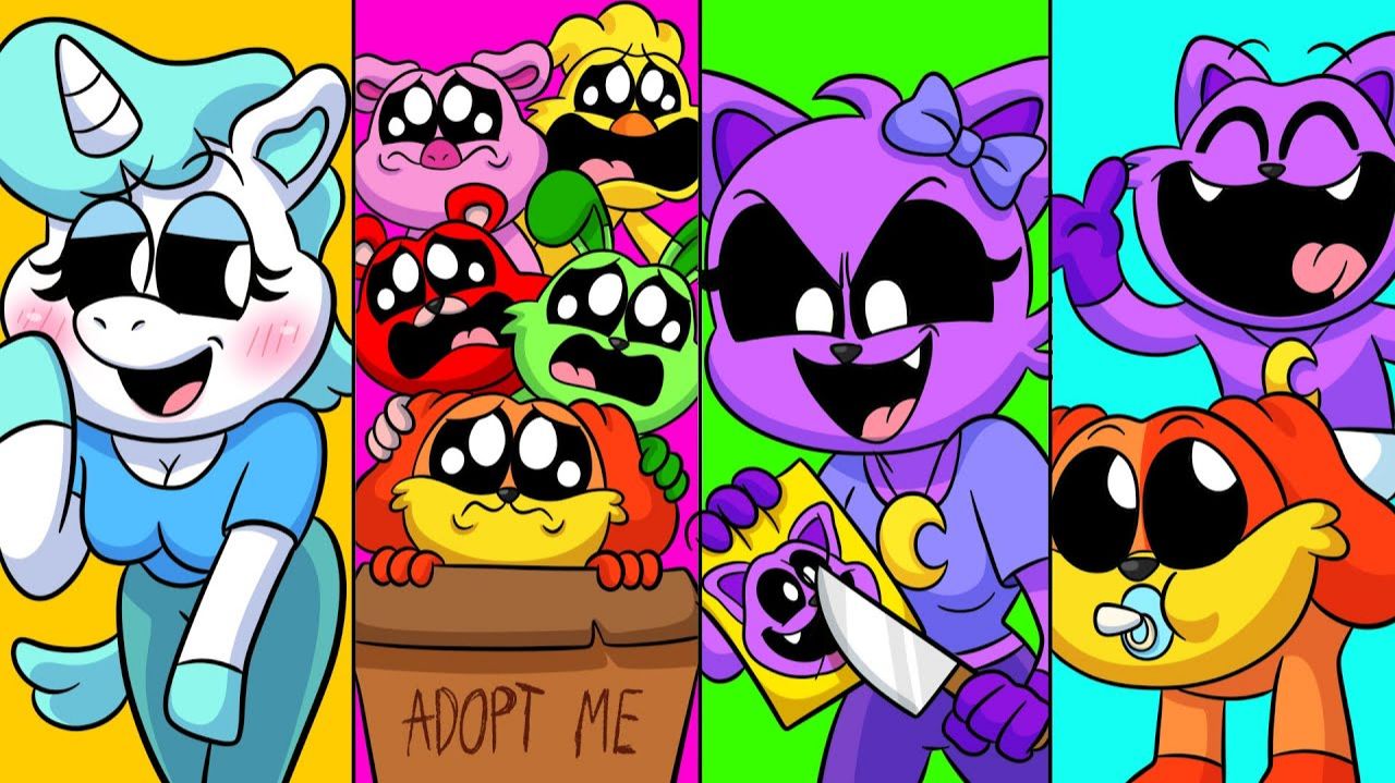 ТОП 40 ЛУЧШИХ АНИМАЦИЙ POPPY PLAYTIME 3! # Анимации на русском