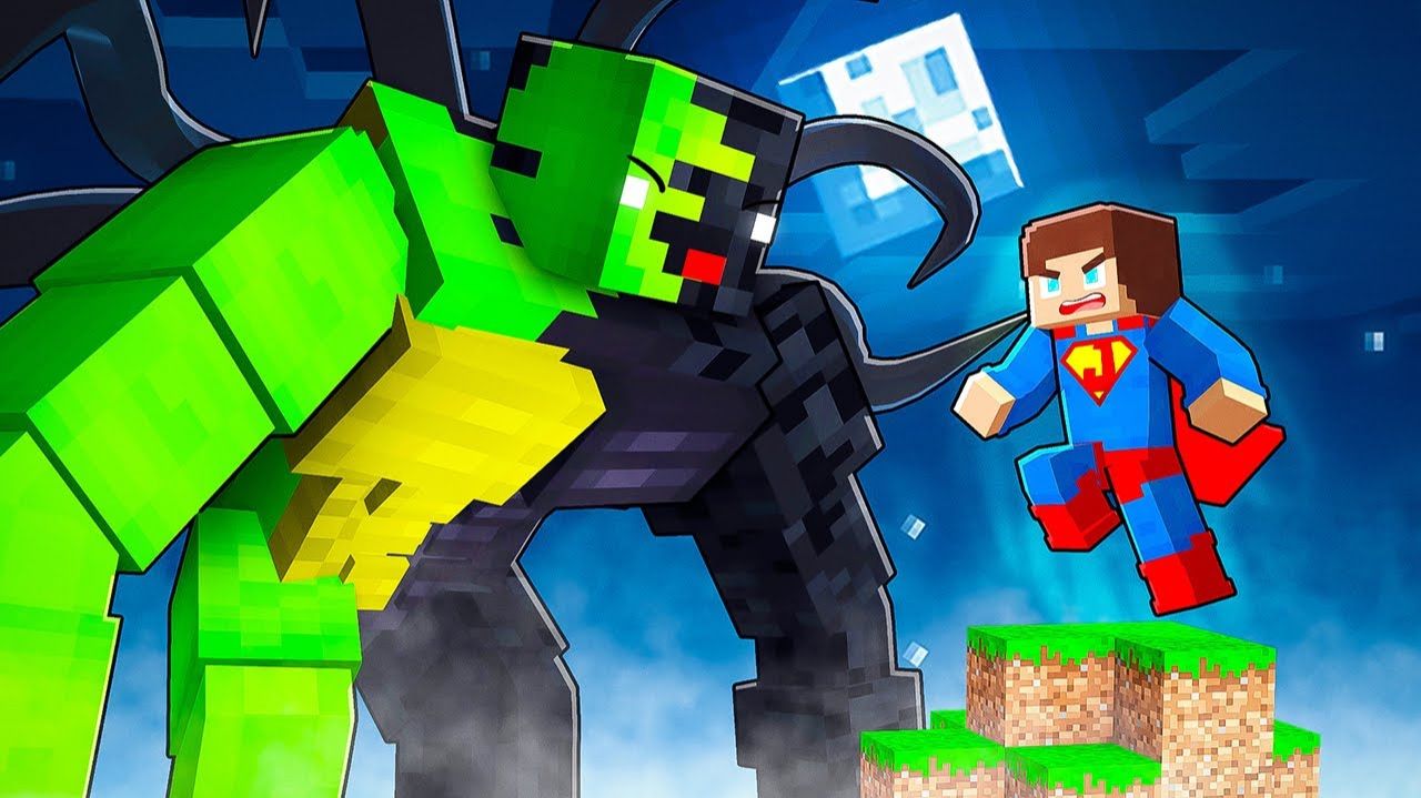 Майки КИНГКОНГ против Джей-Джея Супермена — Майзен Анимация Minecraft