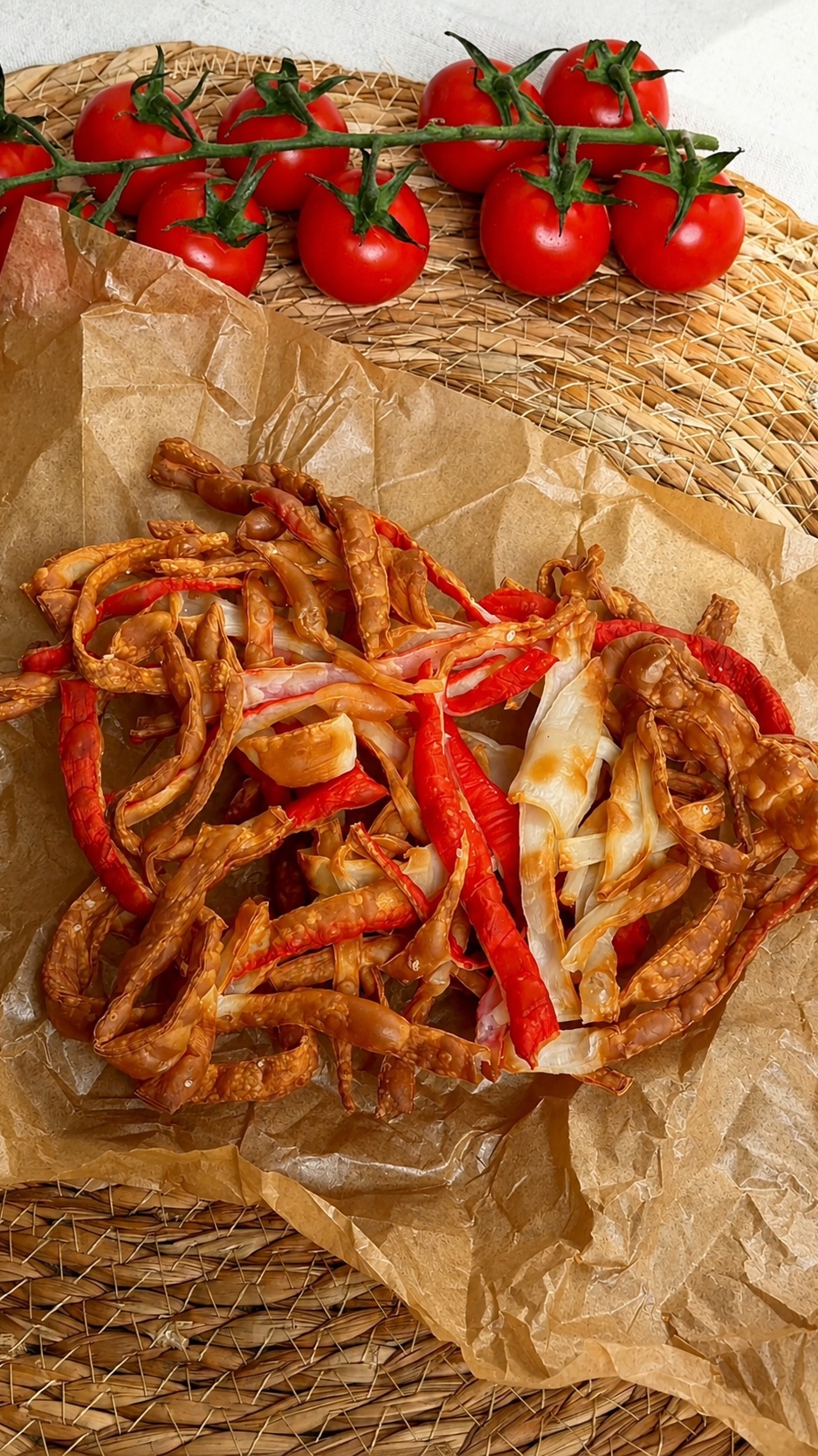 Чипсы из крабовых палочек 🦀