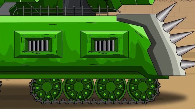 195. СДЕЛАЛИ КОНТЕЙНЕР ТРАНСФОРМАТОР  КРЕПОСТЬЮ! Чтобы он одолел Японскую Дору! - Мультики про танки