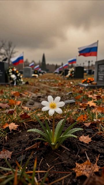 Надежда среди потерь: цветы на кладбище