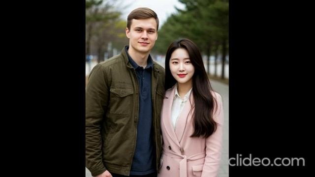 Русский и кореянка протиа капитализма и империализма.