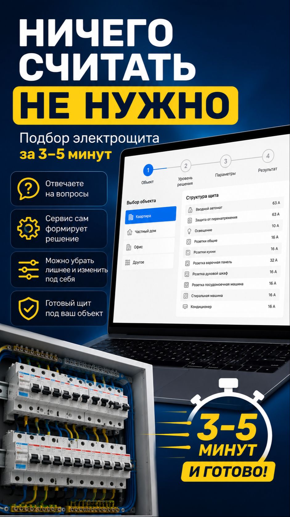 Не хотите разбираться в электрощитах?