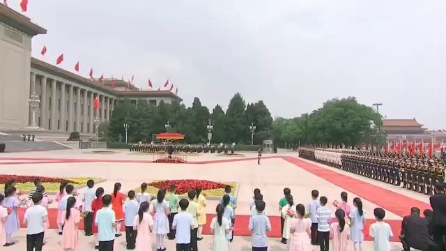 🇷🇺🇨🇳Церемония встречи Владимира Путина в Пекине