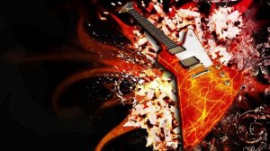 Synthwave Rock Guitar Backing Trakc in Em