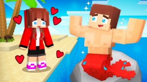 Джей-Джей стал Русалкой — Майзен Анимация Minecraft