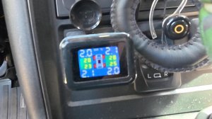 Нива Тревел, система контроля давления в шинах TPMS