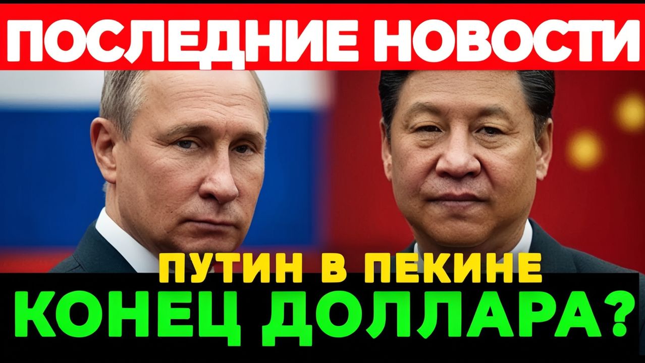 Путин прилетел к Си. Что они скрывают от Запада — конец доллара, газ и секретный банк