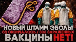 ЭПИДЕМИЯ ШТАММА ЭБОЛЫ, ОТ КОТОРОГО НЕТ ВАКЦИНЫ / УЖЕ 88 СМЕРТЕЙ ЗА МЕСЯЦ! (СТЕБЛОВ)