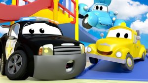 Спецвыпуск снова в школу - Пожарная сигнализация - Автомобильный Город  🚓 🚒 детский мультфильм