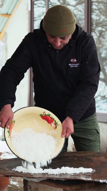 Рецепт соленого Лосося, Приготовленного в Дикой Природе, Вкус  Никогда раньше Не Был Таким Вкусным
