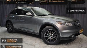 Обзор Infiniti FX35 2004 года выпуска