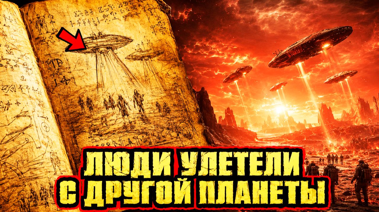 В древнем трактате описано бегство людей с планеты, которая находилась на грани гибели смотреть онлайн