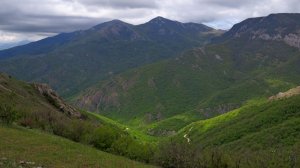 Над Панагией и Карасубазарской балкой. Май.