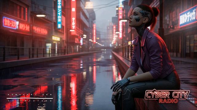 No Ads ｜ Darksynth - HoloEdge Anomaly Collective - Cyber City Radio