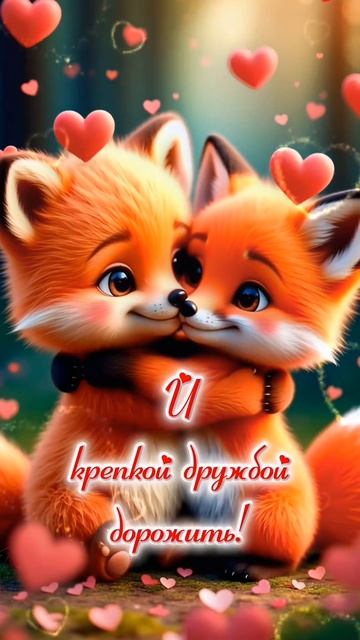 🥰 Оставляйте реакции, если понравилась открытка и делитесь с близкими ❤️
