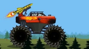 235. The rocket rain is endless, but the monster tank must move forward   Cartoons about tanks