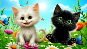 МОИ ЛЮБИМЫЕ КОТЯТА МАРФА и НИКИСА!!! Сборник из 4 весёлых видео