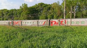 ТЭП70Бс с поездом