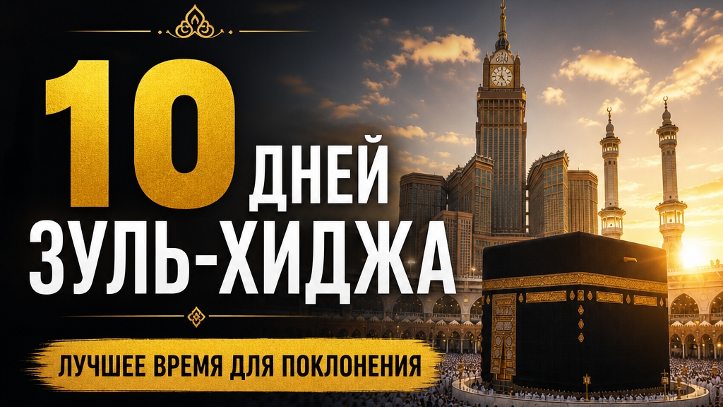Лучшие дни в году Зуль-хиджа