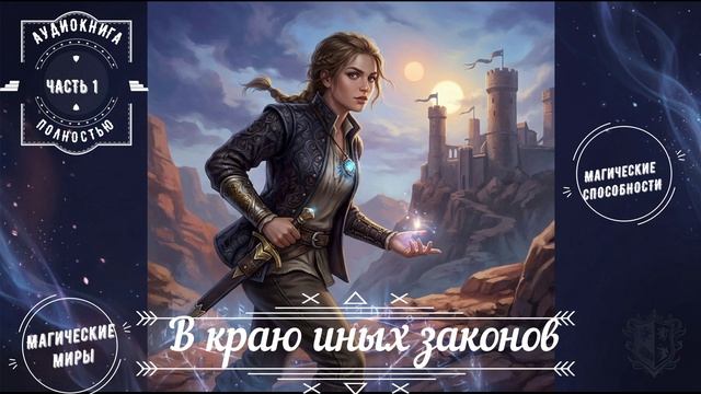 🎧 АУДИОКНИГА ПОЛНОСТЬЮ 🌌  В краю иных законов🌍Магические миры и магические способности🌟ЧАСТЬ 1️⃣