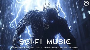 Sci-fi Music Cyberpunk Music Mix Aggressive Dark Techno Dark Industrial Techno Electronic