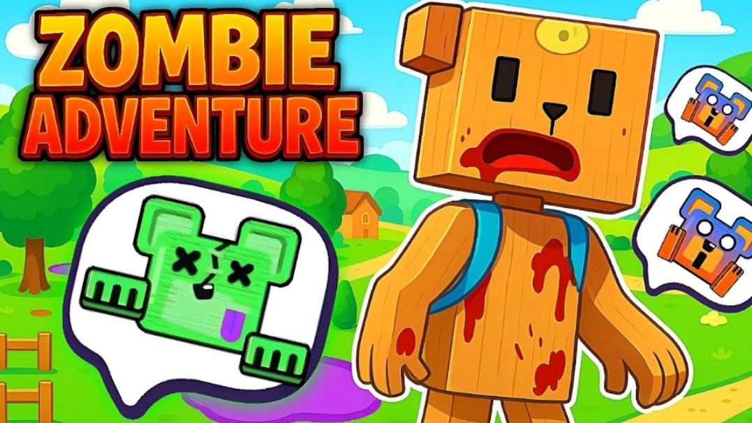 ПРИКЛЮЧЕНИЯ ЗОМБИ в Super Bear Adventure/Приключения Супер Медведя смотреть онлайн