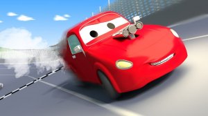 Эвакуатор Том и Гоночный автомобиль Джерри в Автомобильный Город # Мультфильм для детей