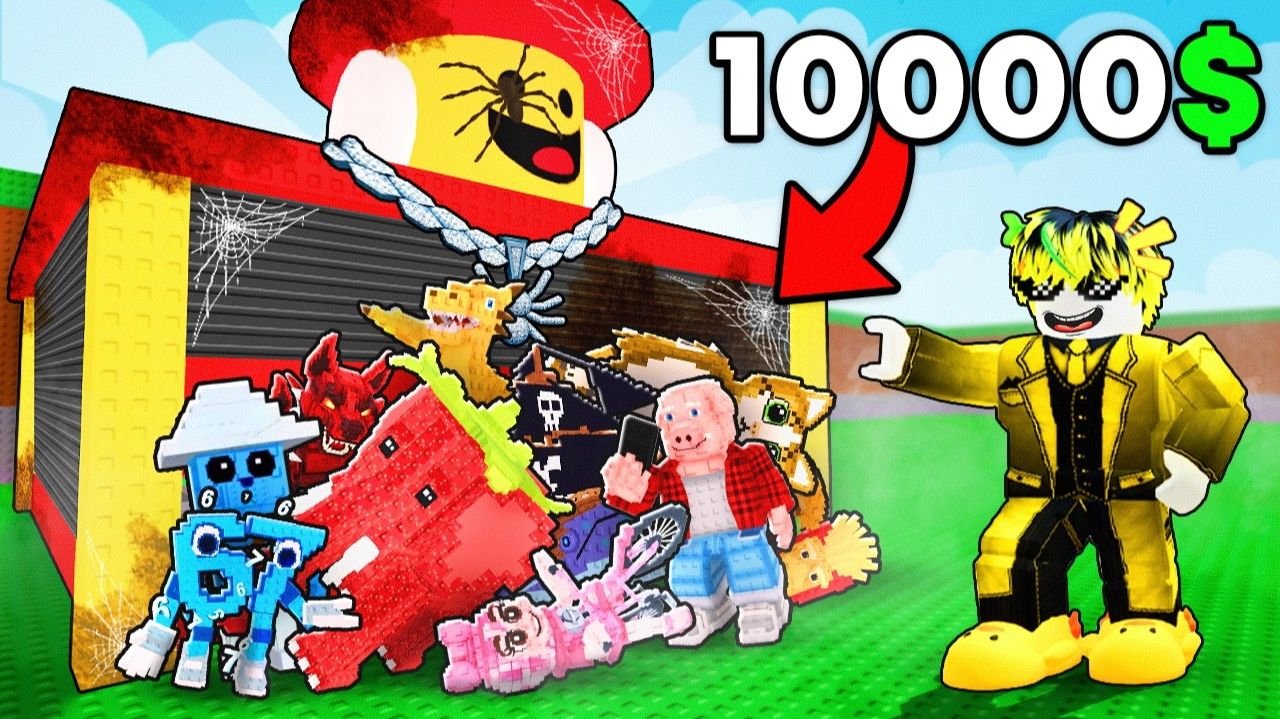 😱Я КУПИЛ ЗАБРОШЕННЫЕ БАЗЫ от 1$ до 10000$ на Сервере Sammy в Steal A Brainrot!!!