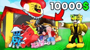 😱Я КУПИЛ ЗАБРОШЕННЫЕ БАЗЫ от 1$ до 10000$ на Сервере Sammy в Steal a Brainrot!!!