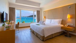 Отель Ocean View Resort Yalong Bay, Санья, Китай. Семейный номер улучшенный.