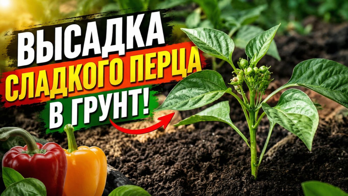 Полейте так сладкий перец после высадки и удивитесь быстрому развитию!