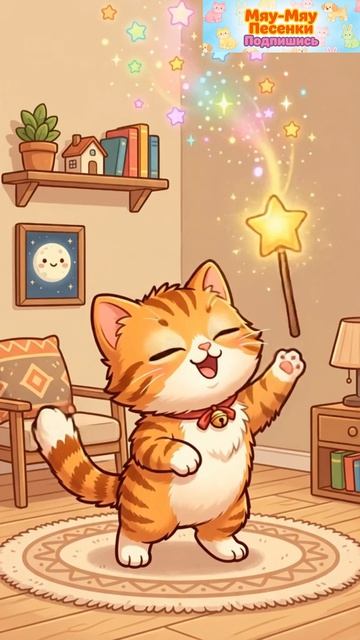 Котёнок Гав и волшебная палочка | Поставь лайк, чтобы он стал магом ✨😿😻