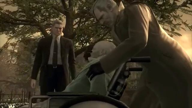 Metal Gear Solid 4 - Встреча Снейка и Биг Босса смотреть онлайн