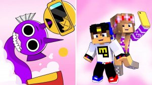 МОЙ ДРОН снял СПРУНКИ в МАЙНКРАФТ НУБ И ПРО ЭВОЛЮЦИЯ ВИДЕО MINECRAFT Евгенбро