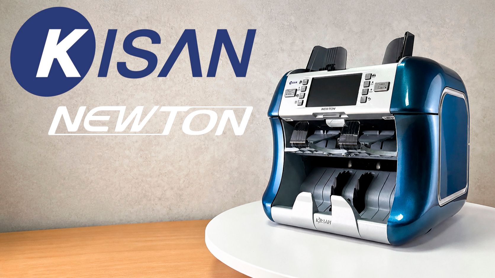 Kisan Newton A | Счетчик-сортировщик банкнот смотреть онлайн