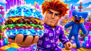 Я СДЕЛАЛ 937 735 БУРГЕРОВ В Roblox… И СЛОМАЛ ИГРУ 😱🍔  РОБЛОКС - ЛАКИБЛОК - БРЕЙНРОТ
