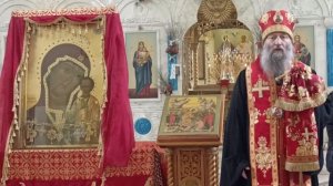 Проповедь владыки Гурия после Крестного хода с чтимым образом
