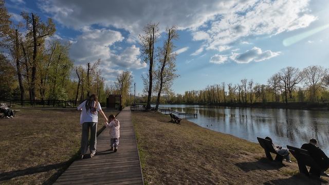 Krasnoyarsk 'Tatyshev Park' Walking Tour 4K