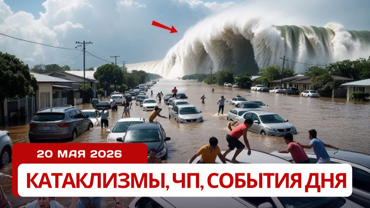 Новости Сегодня 20.05.2026 Катаклизмы сегодня, ЧП, События дня | Америка Россия Китай Европа Африка
