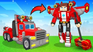 JJ Стань Модернизированным ТРАНСФОРМАТОРОМ — Майзен Анимация Minecraft