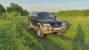 Pajero sport 2007 дизель зеленый