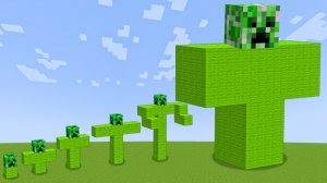 ВСЕ Фазы КРИПЕРОВ в Minecraft! Увлекательное Детское Видео!