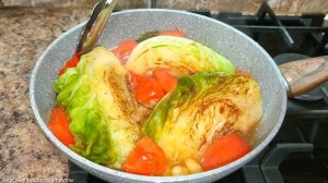 Молодая капуста со вкусной и ароматной заправкой.