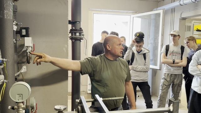 Экскурсия в газовые котельные