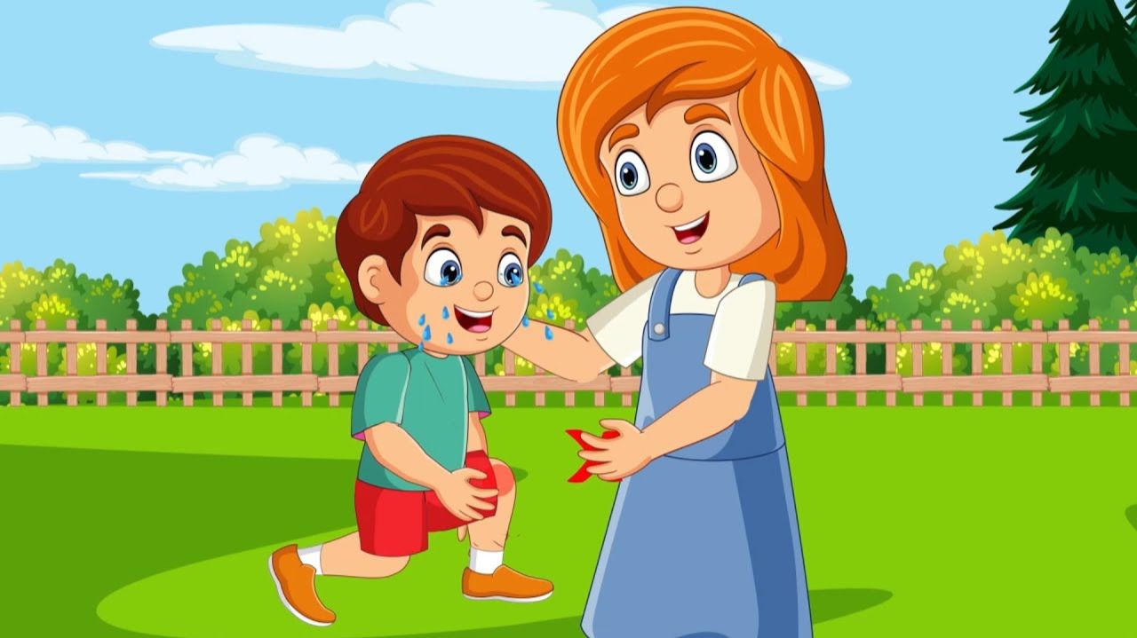 Бу бу ай болит - Детская песня  # Песни для детей - Max и Mia Cartoons # Boo Boo Song